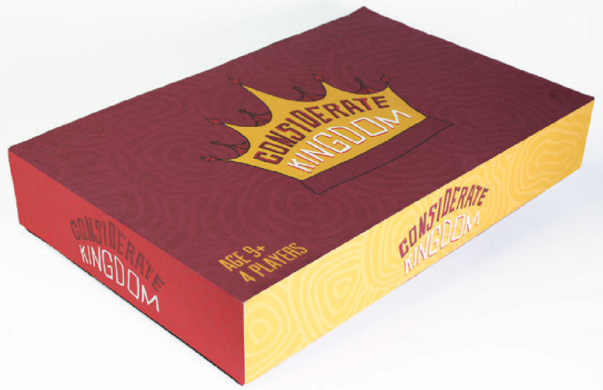 board game HAND LETTERING graphic Board game package design 