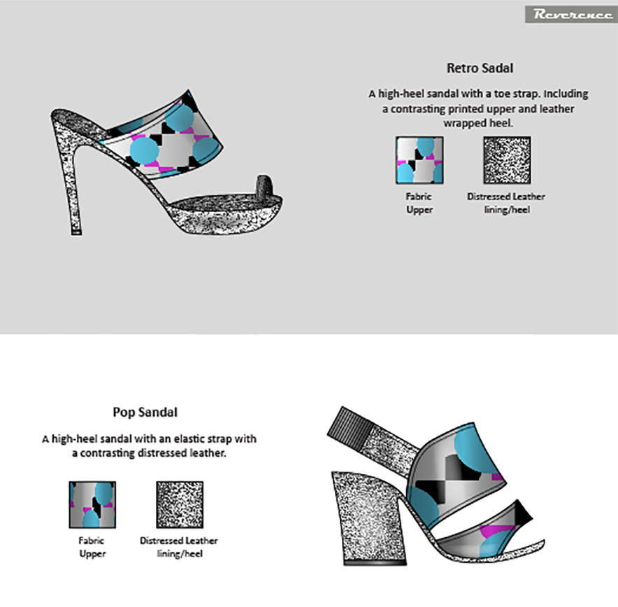 shoes footwear accessories Fashion  design TECHNICAL SKETCHES