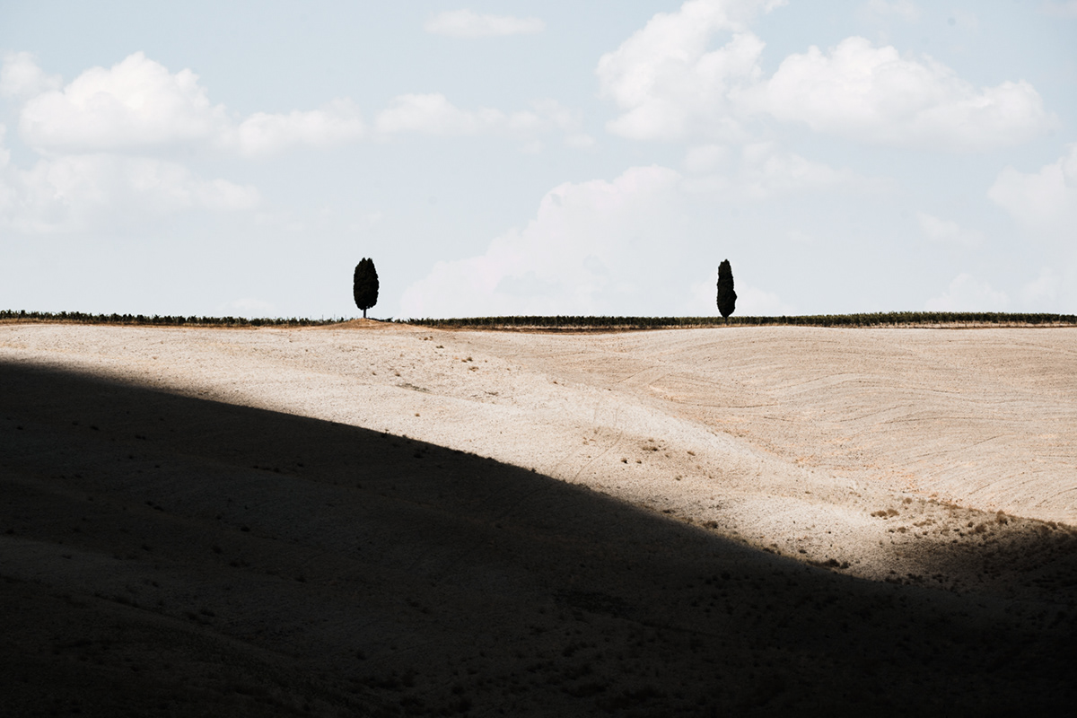 abstract Italian desert Italy landscape photography Minimalism Patterns structures Tuscany val d'orcia visual art