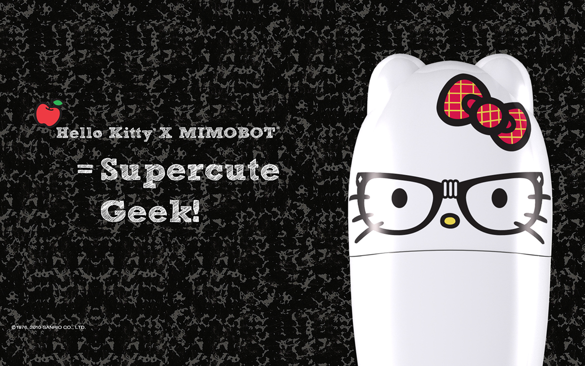 hello kitty Sanrio mimoco mimobot nerd usb flash drive Packaging Desktop Wallpaper Laptop Computer