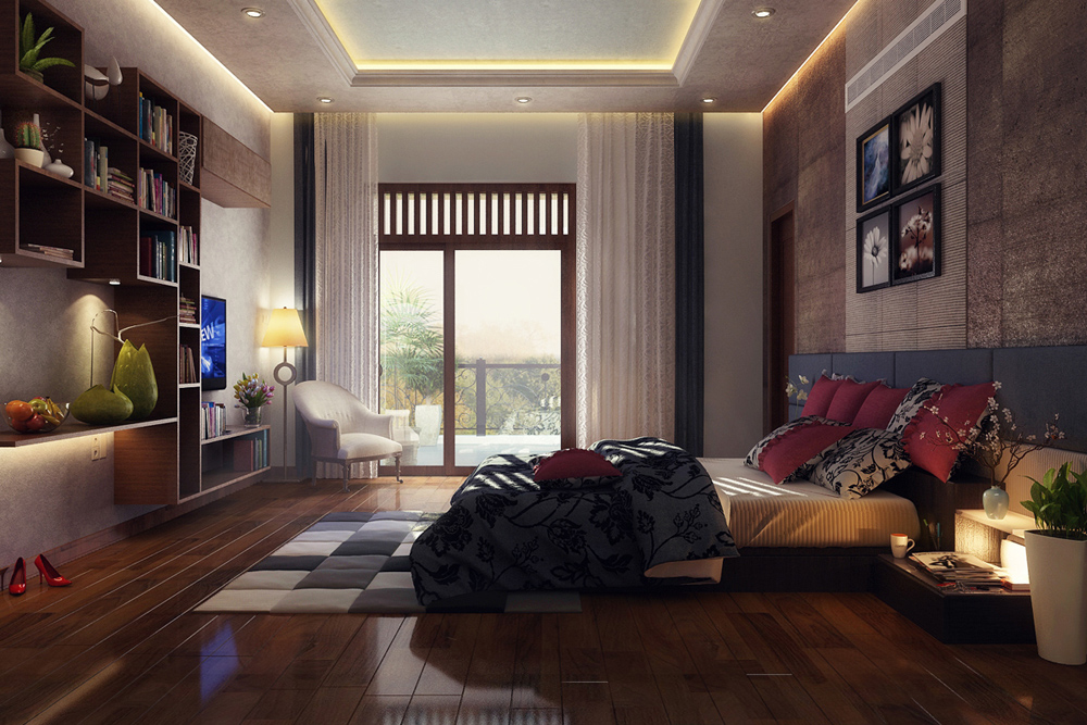 3dsmax 3D 3ds Autodesk rendering architectural visualization modeling texturing lighting visual visualization interiors Interior Visualization