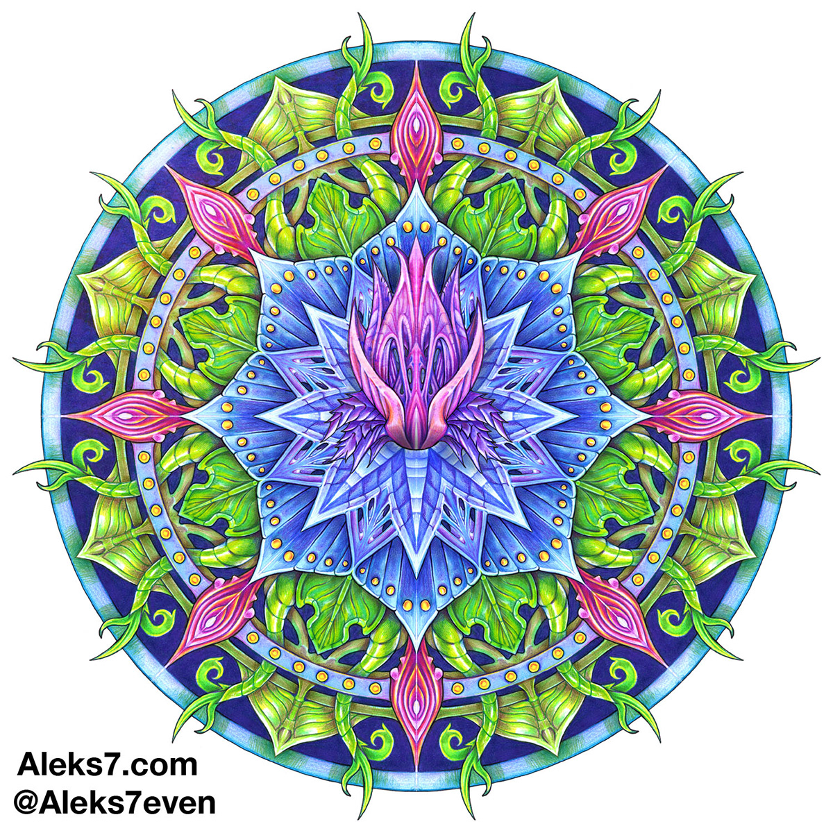 Mandala geometry aleks7