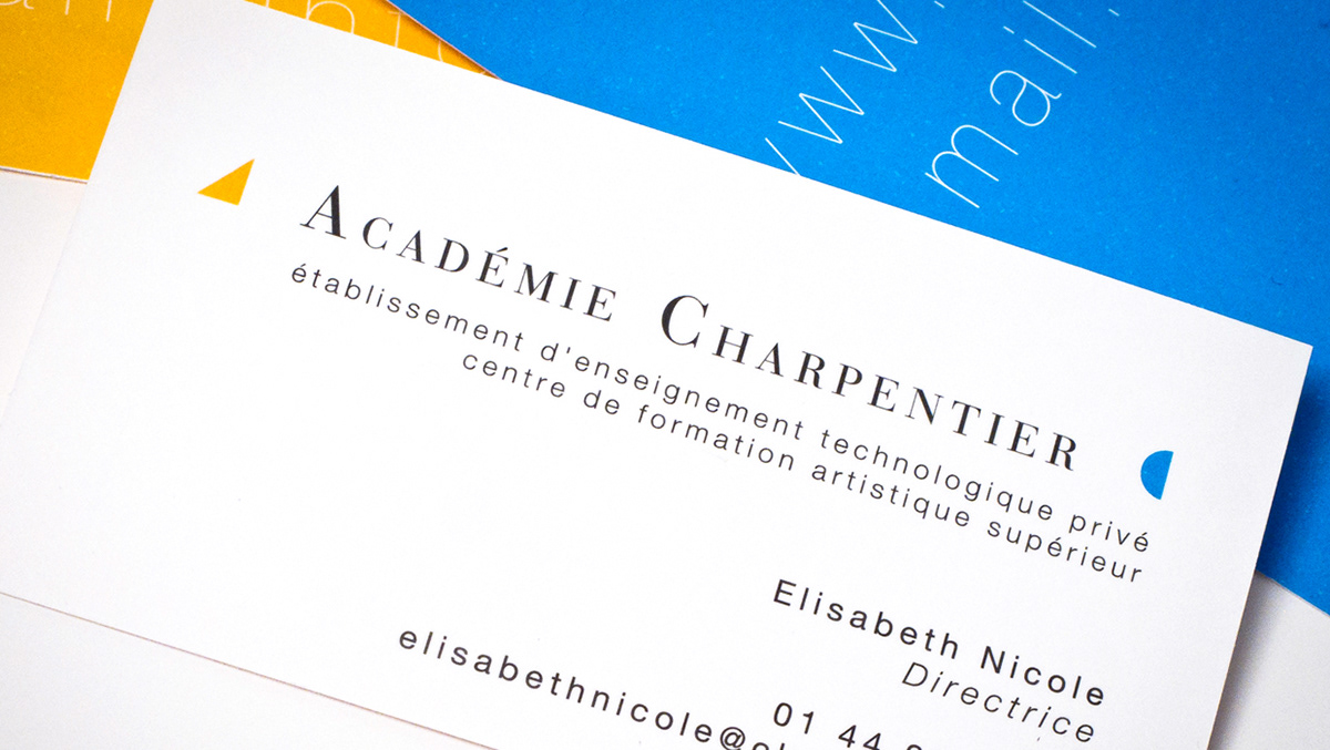 Académie Charpentier identité edition byBenoît