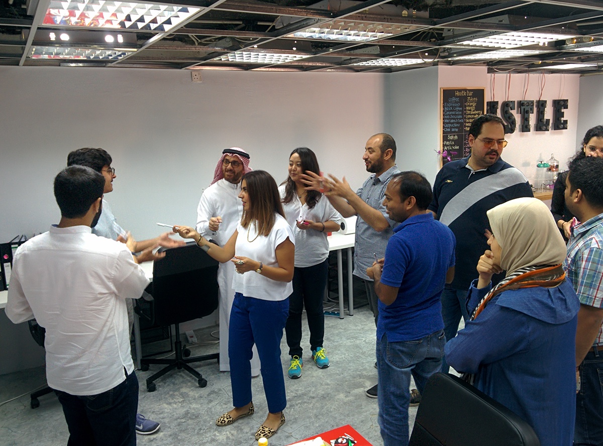 Designthinkersq8 nuqat 2014 design thinking startups Kuwait sirdab lab