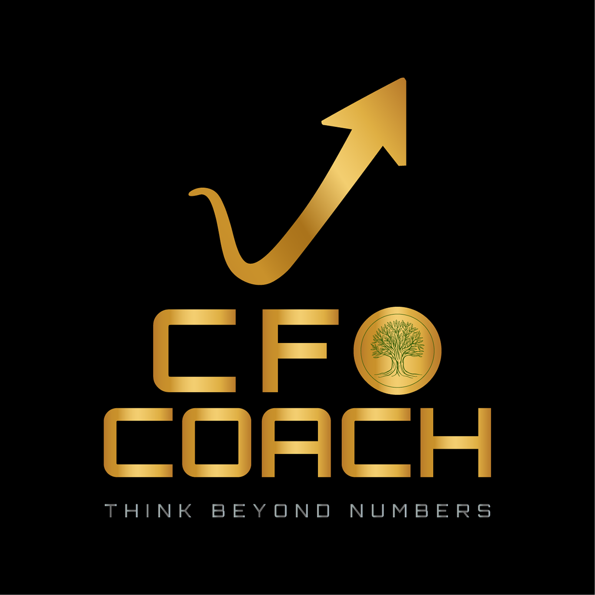 CFO Coach logo, business card, social media designs by MOHSIN FIAZ