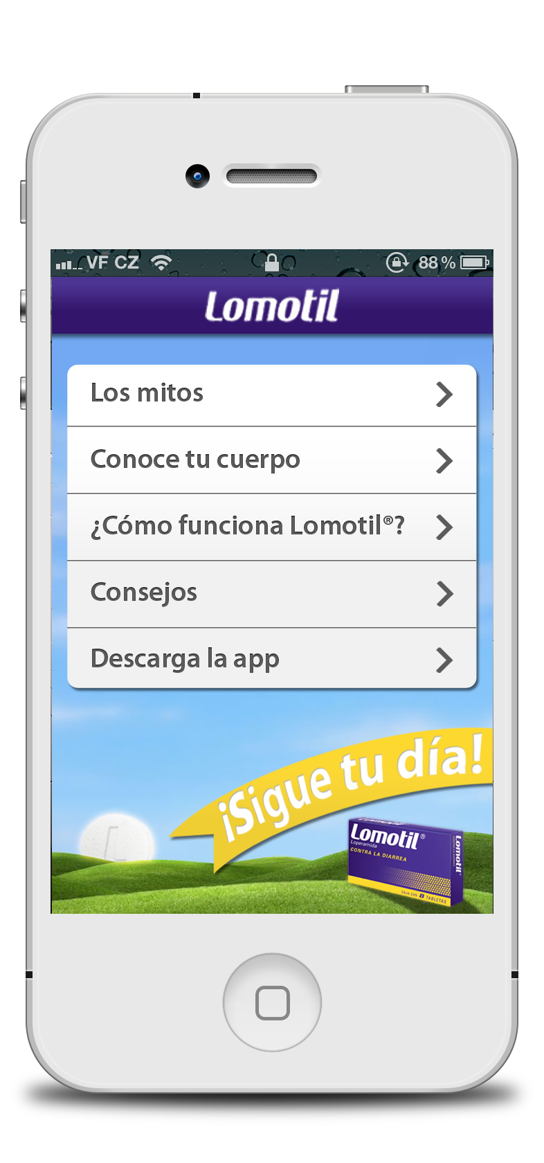 lomotil Website iPad iphone