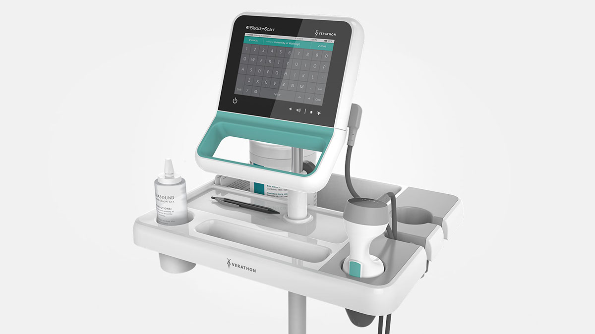 bladderscan medical ultrasonic device hospital Ergonomics human factors