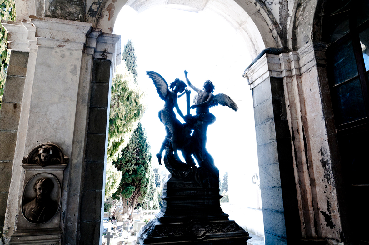 cemetery Italy genova staglieno statue sacred mystical
