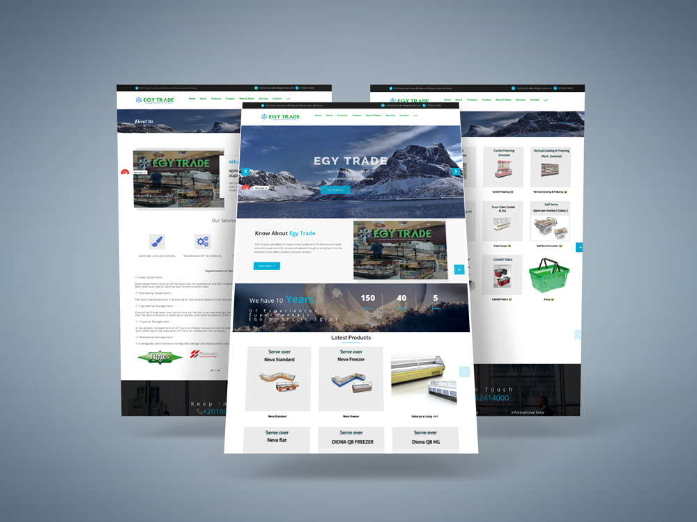 business corporate website design