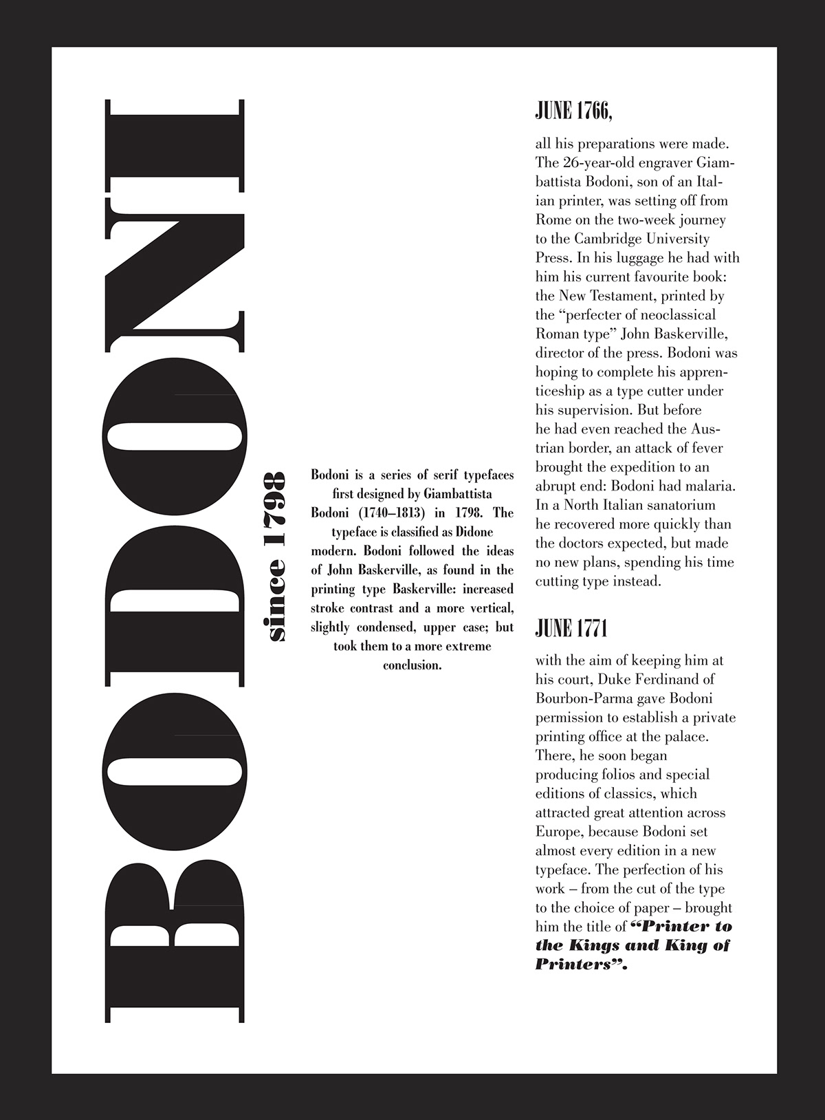bodoni Article layouts BookCovers principles of Layout