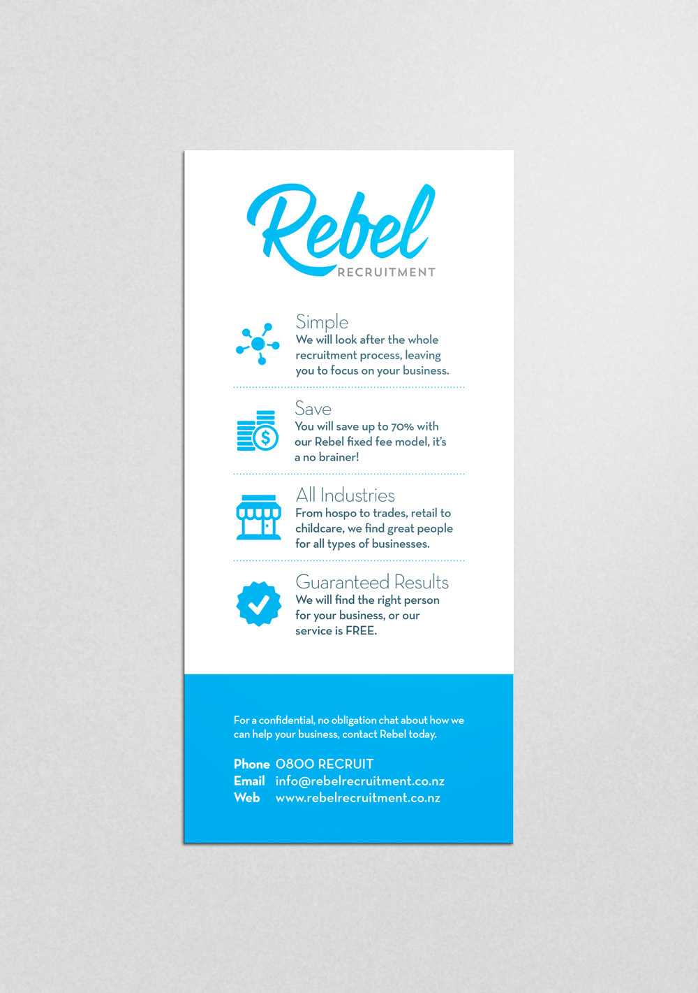 recruitment agency flyer Small Business dl