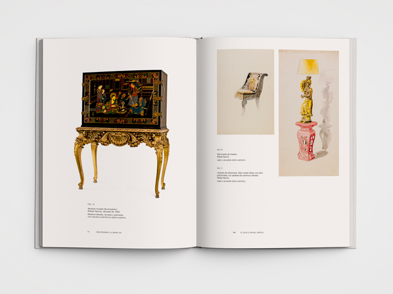 Adobe Portfolio Diseño editorial museo artes decorativas catálogo exposición Rafael García Knoll International
