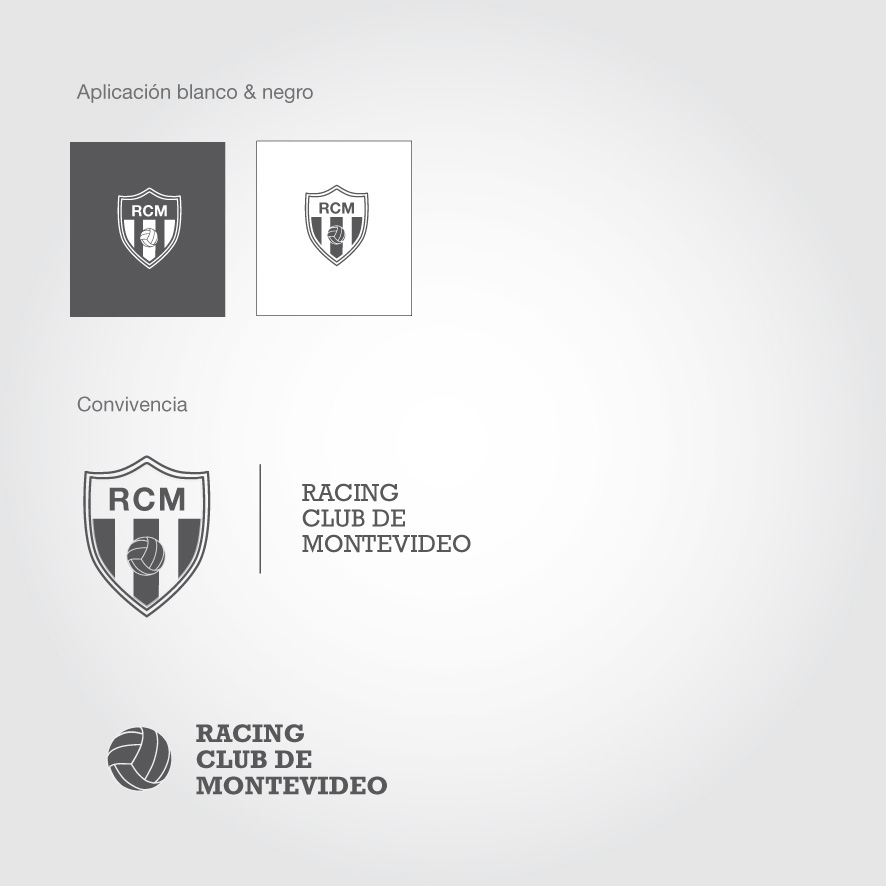 Rebranding Racing Club de Montevideo on Behance