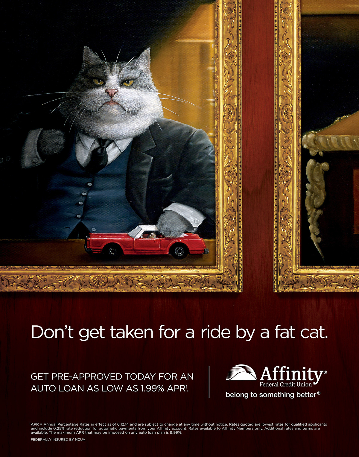 Affinity Federal credit union fat cats