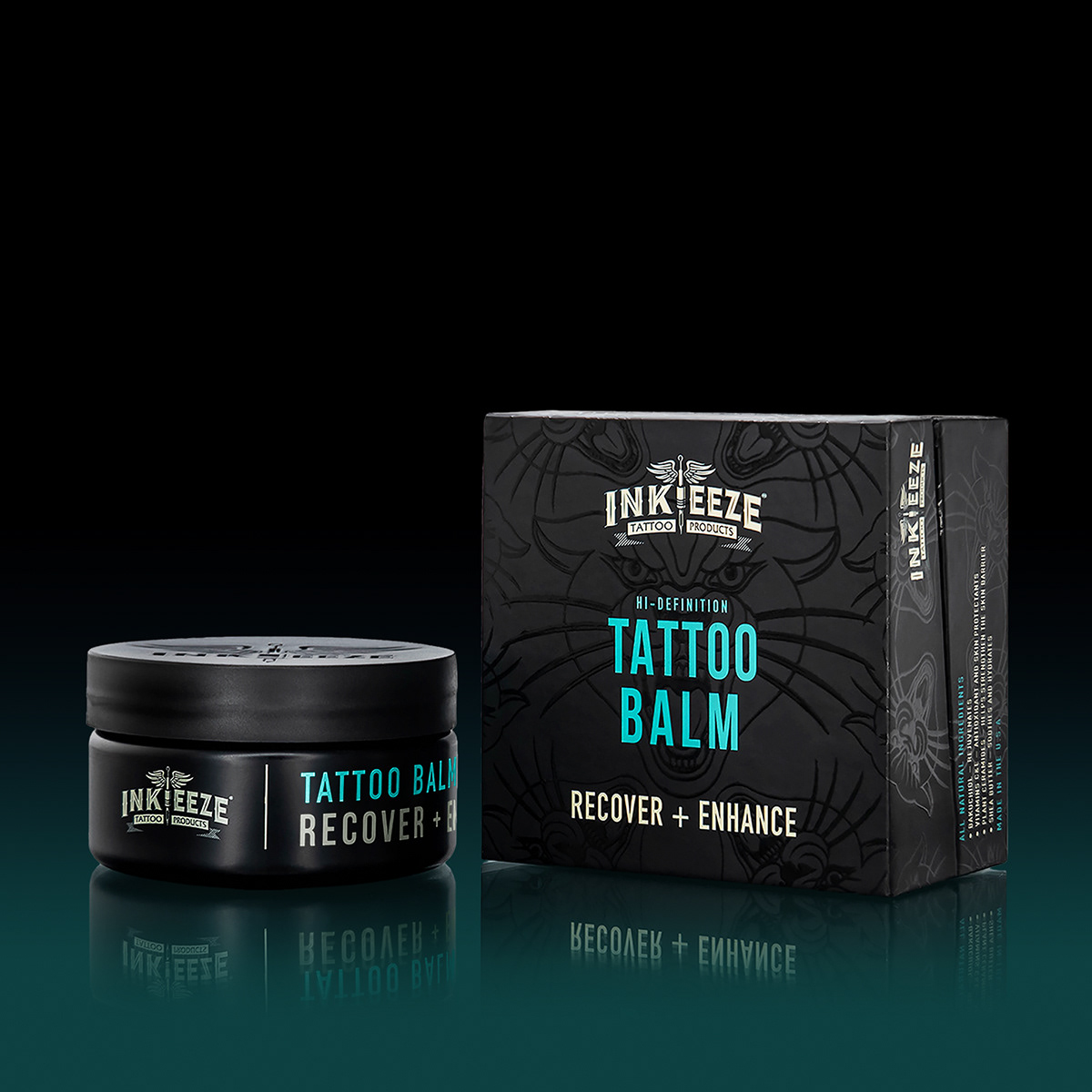 Tattoo Aftercare  balm Aftercare Inkeeze tattoo lotion product design  Packaging