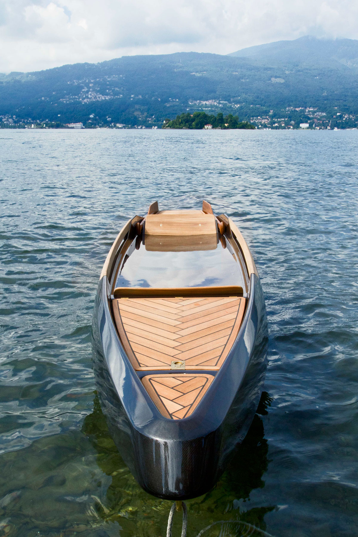 canoe boat industrial wood Carbon Fiber craft handmade