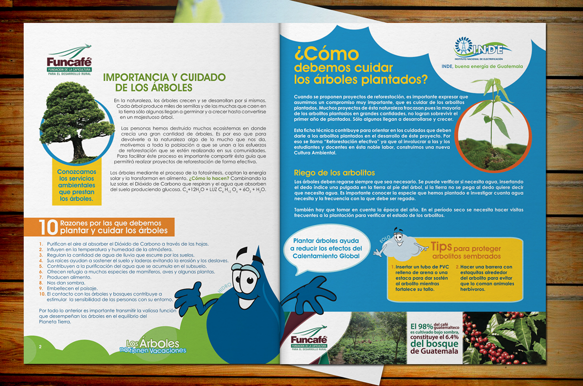 Inde xlediaz suplemento educativo Guatemala material educativo editorial diseño design supplement