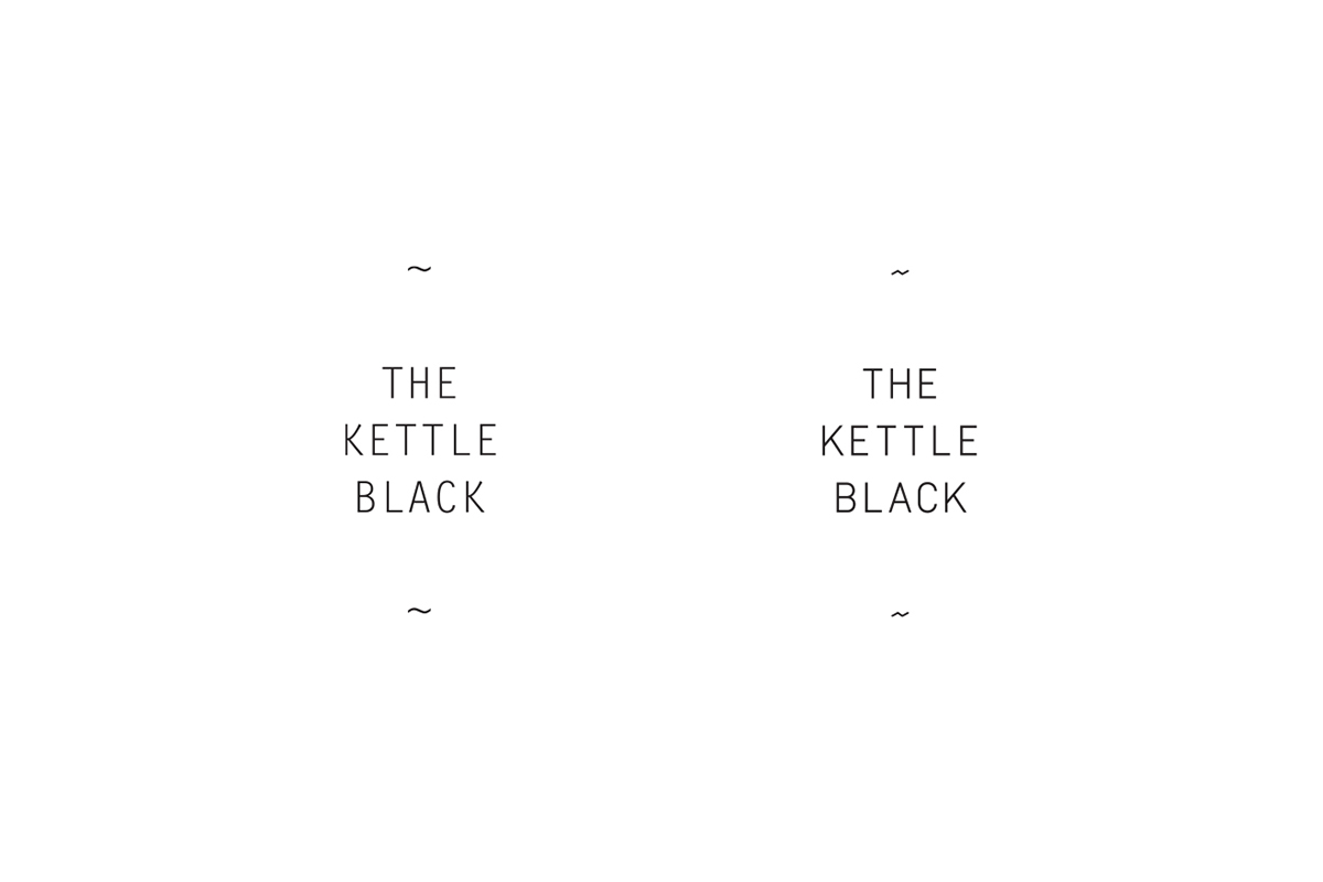Bold Type black cafe letterpress business card menu studio you me textures Logotype logo bold contemporary famous