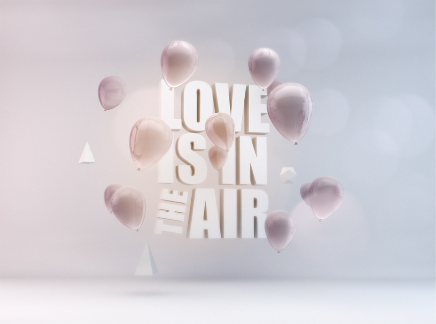 3D cinema 4d after effects light optical flares HDRI Light Kit Pro dreamy Love air low contrast valentine pink float