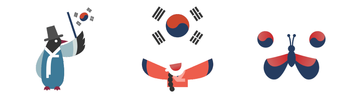 Korea national liberation day flag butterfly flower snapchat Mass Snap snapchat sticker snapchat filter