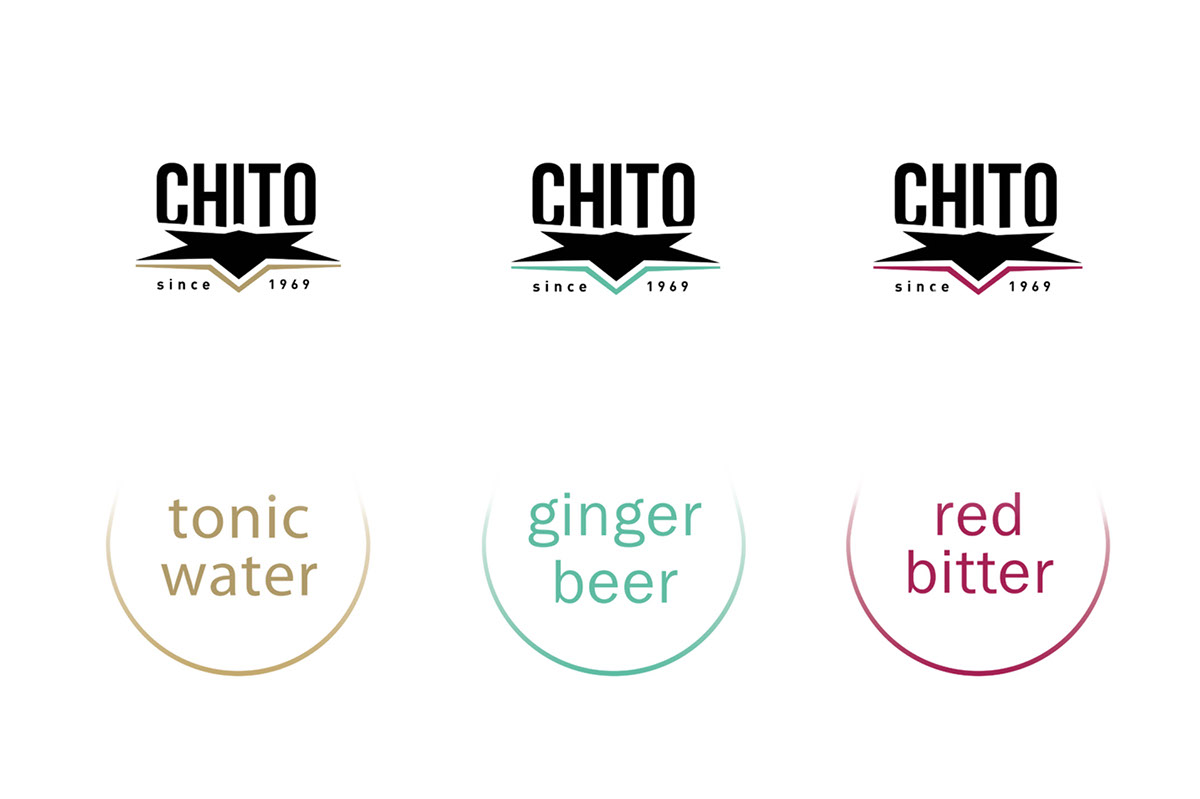 tonic drink Lable packaking botle logo Logotype chinin artwork labledesign redesign