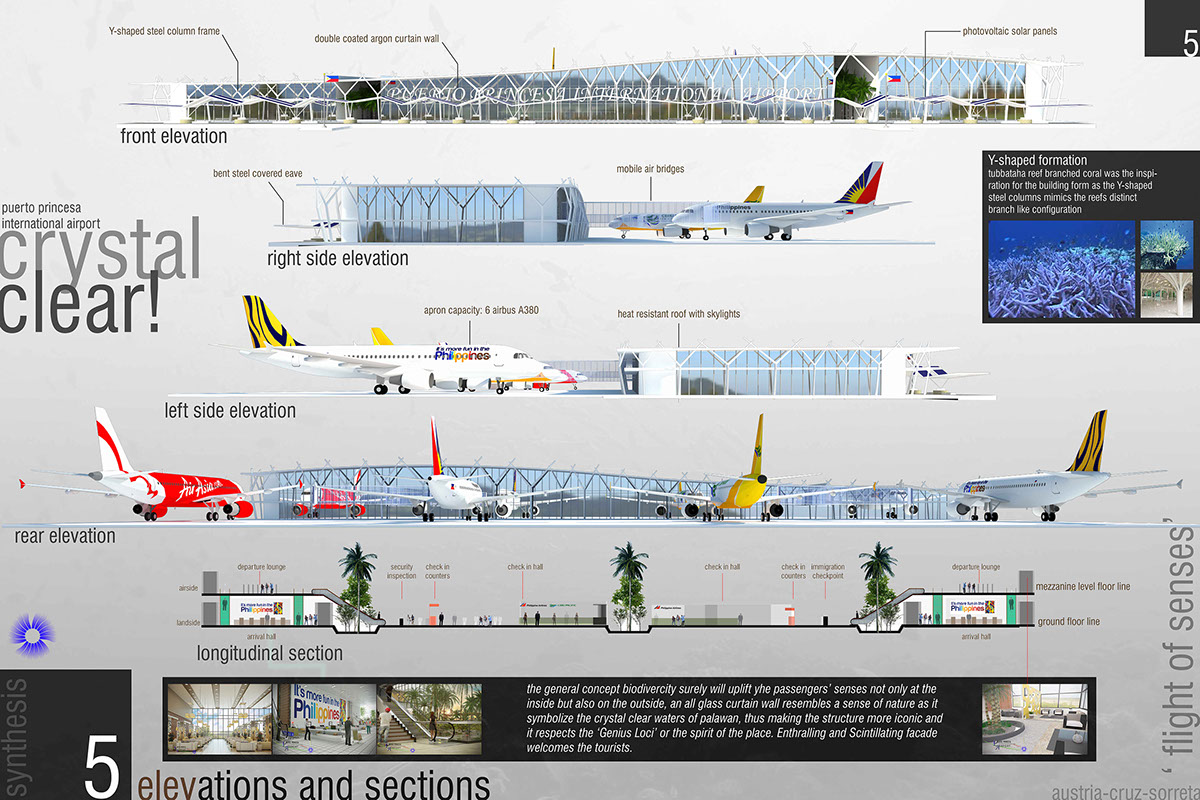 airport international airport palawan philippines design terminal Domestic Airport transportation airplane air travel Airport design