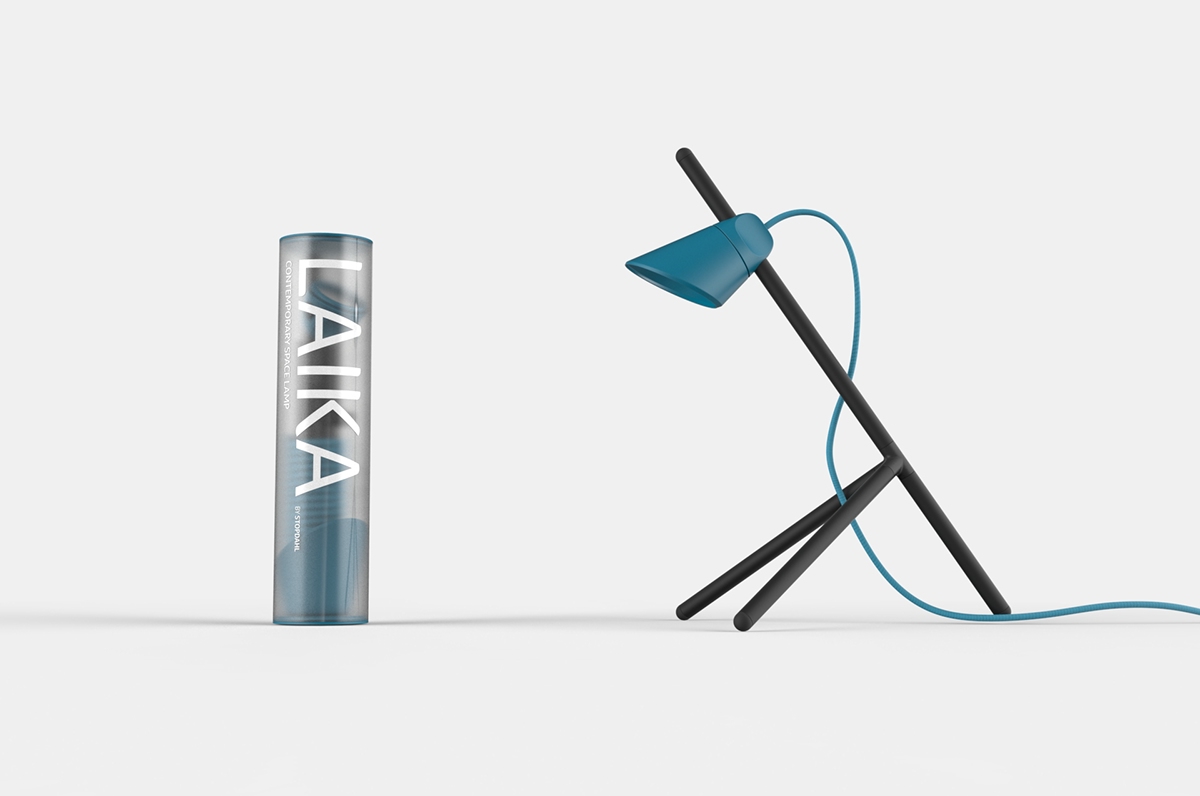 Scandinavian minimalist Lamp versatile Compact living contemporary light design minimal Minimalism