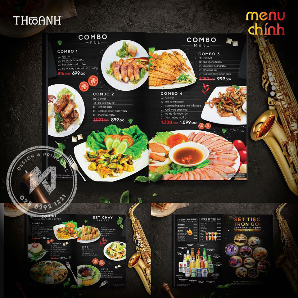 karaoke menu menu design menu karaoke restaurant menu Thiết kế Menu