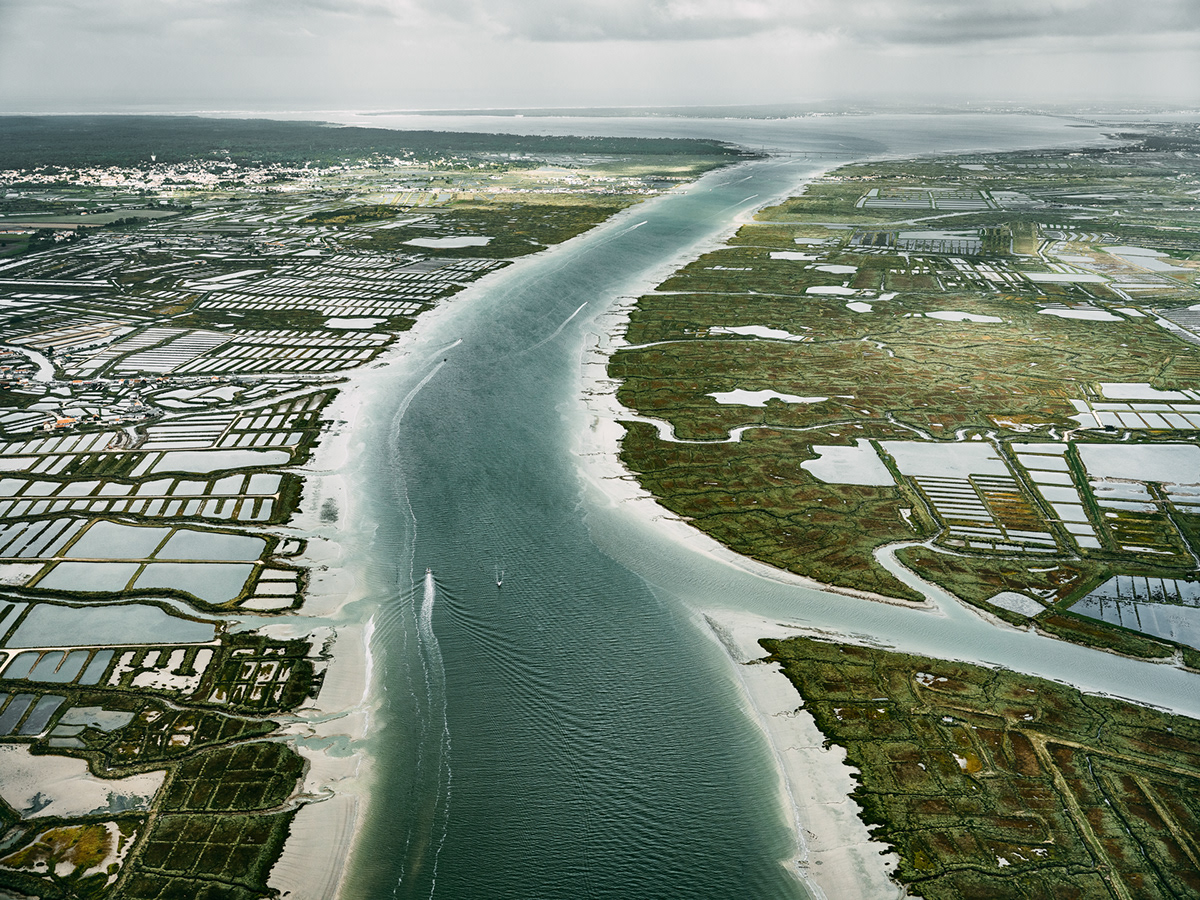Aerial Aerial Photography Coast france Landscape marshes Ocean Salt sea water