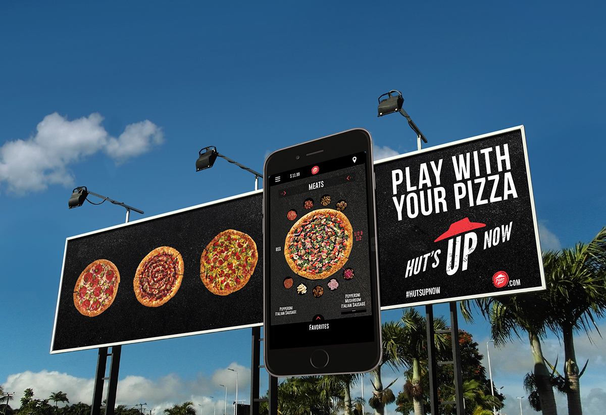 Pizza Hut NSAC national student advertising Hut's Up Now