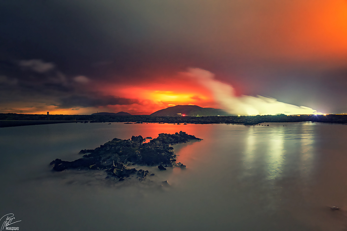 volcano eruption iceland Landscape Nature Photography  beauty