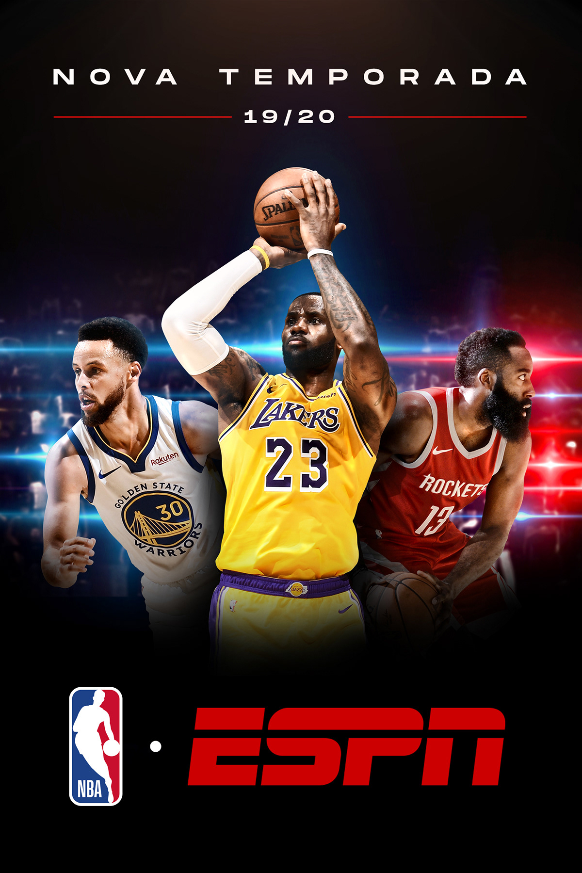 NBA ESPN sports stephen curry LeBron James James Harden image effects basketball espn brasil