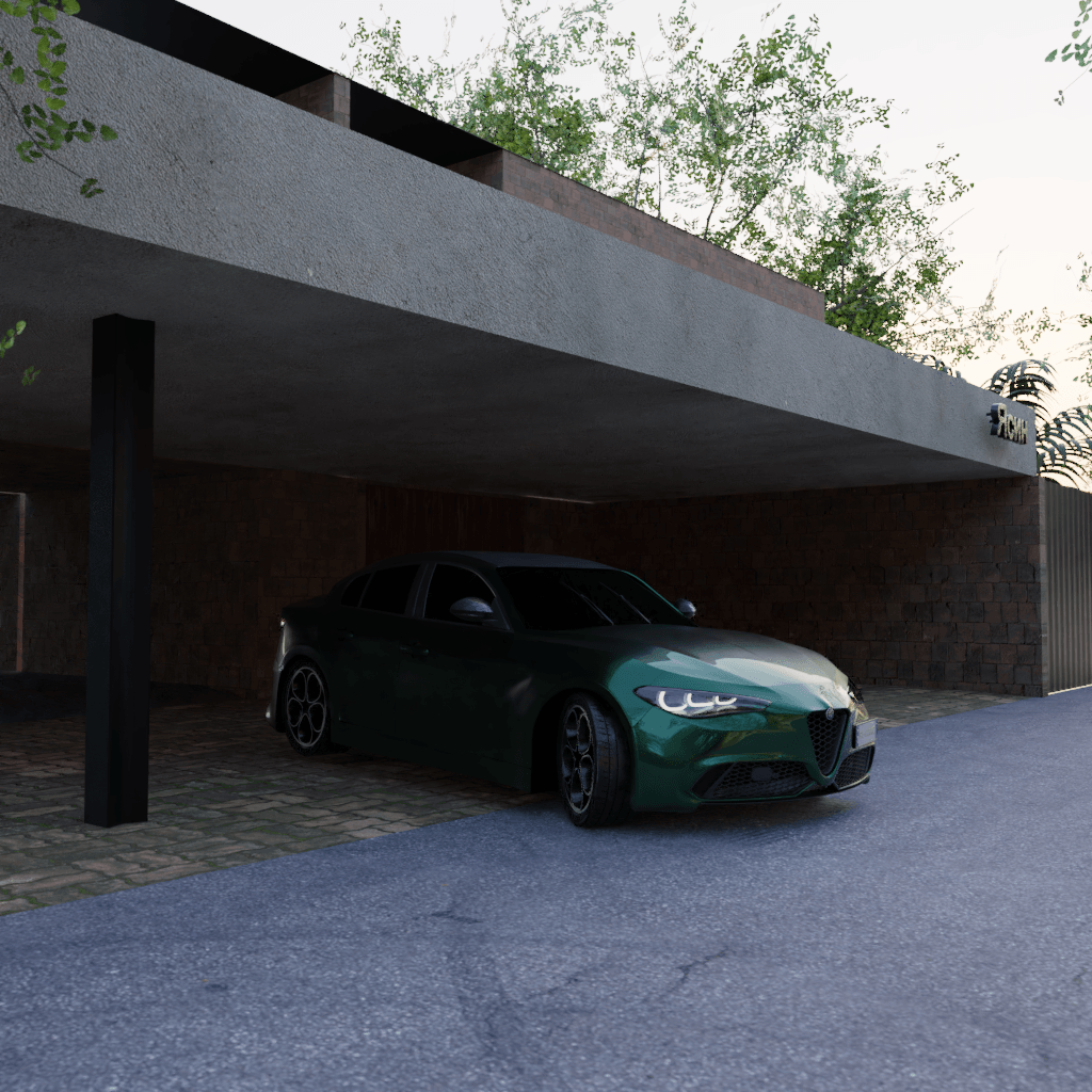 Automotive design 3d car 3D Rendering realistic CGI photorealism