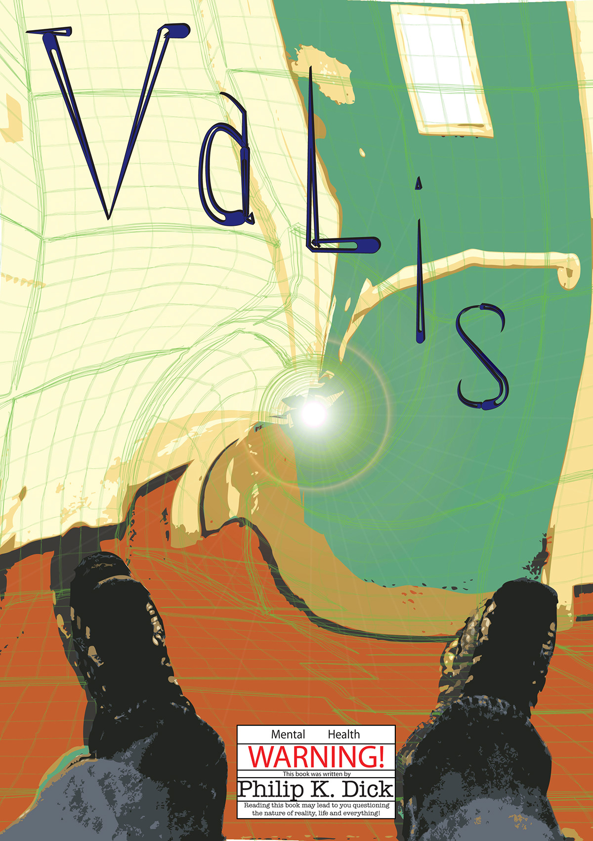 philip k dick  Valis  V.A.L.I.S. book design valis V.A.L.I.S.