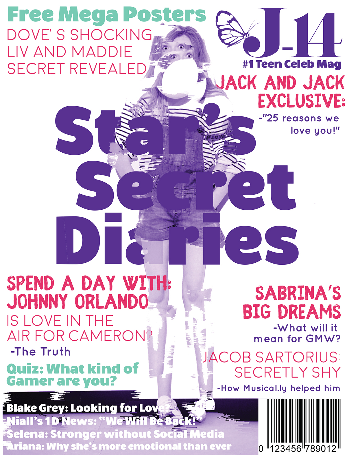 magazine typography   rebranding Magazine Cover