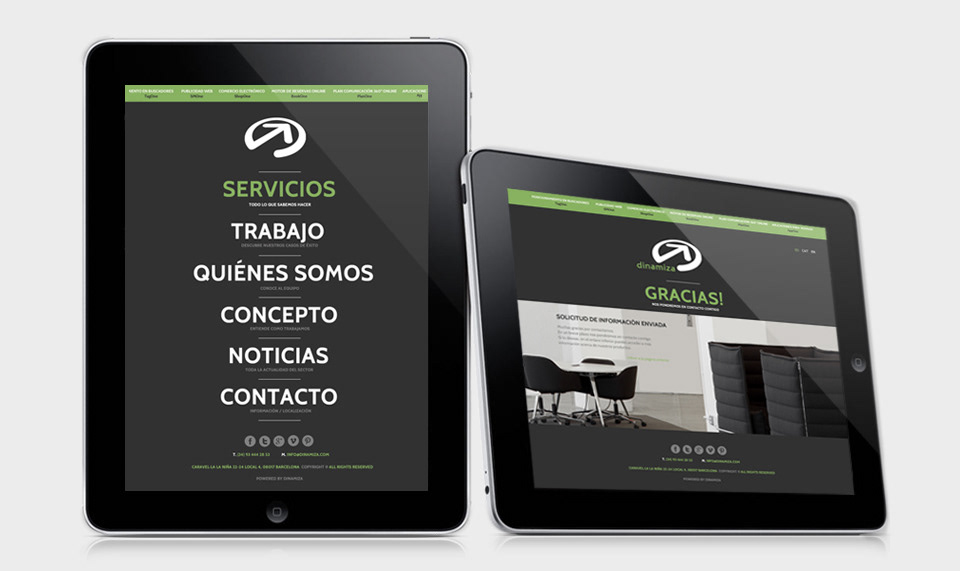 Responsive Design digital agency Marketing on-line SEO SEM barcelona
