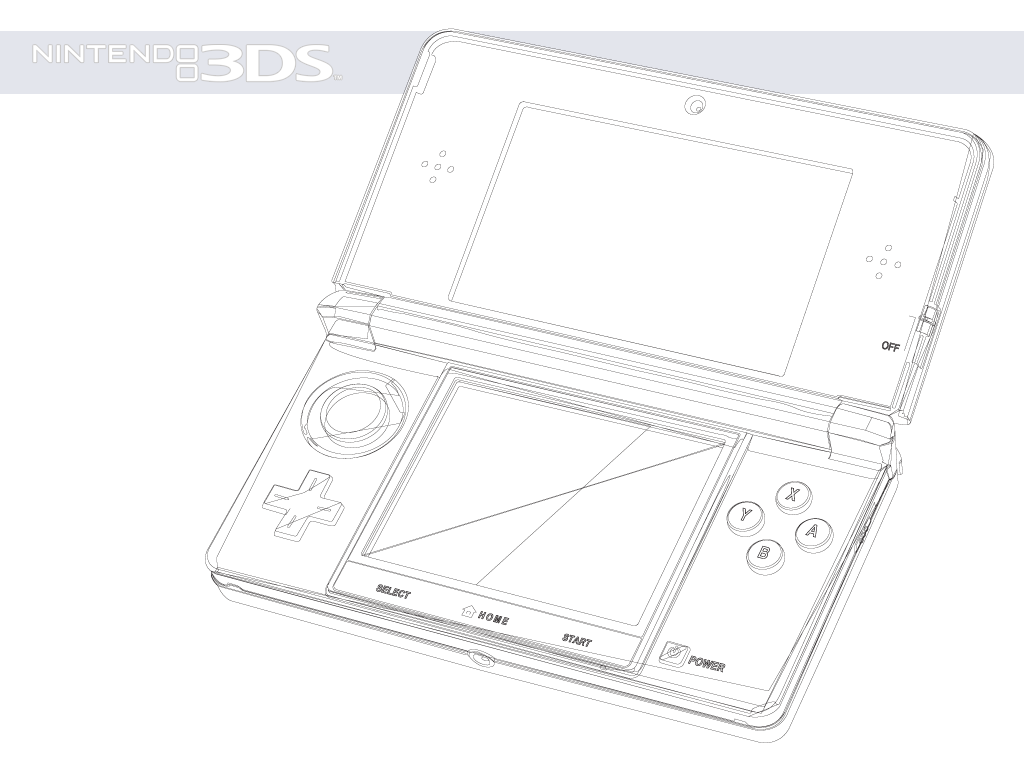 vector adobe Illustrator cs5 line drawing line digital design Nintendo 3ds DS handheld game console