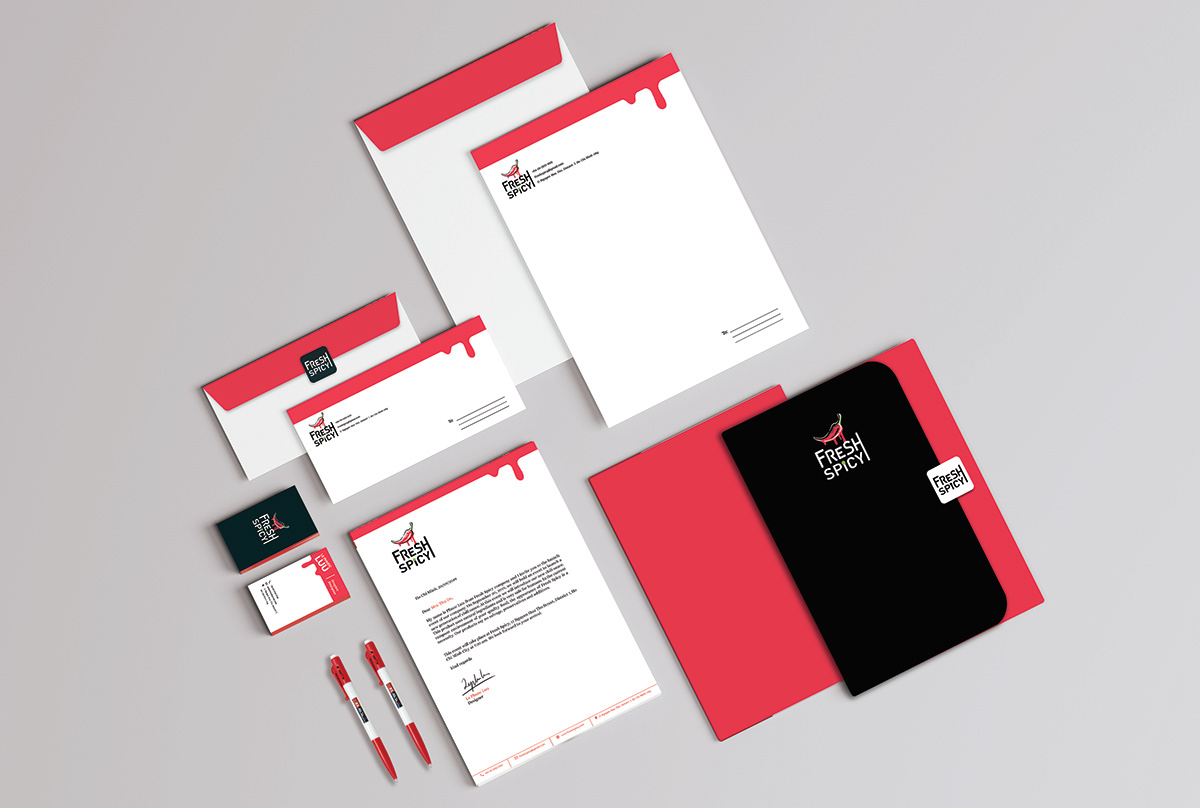 brand brand guidelines guidelines logo sauce Stationery branding  cardvisit envelope folder