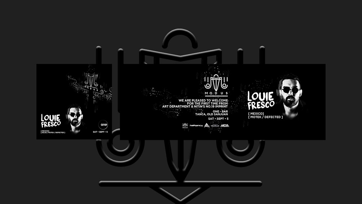 logo ilustration music electronica party flyer Advertising  brand identity dj Event ILLUSTRATION 