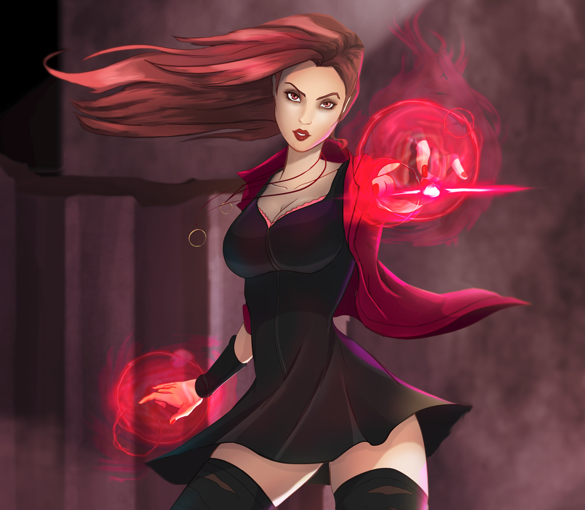 Scarlet Witch, avengers.