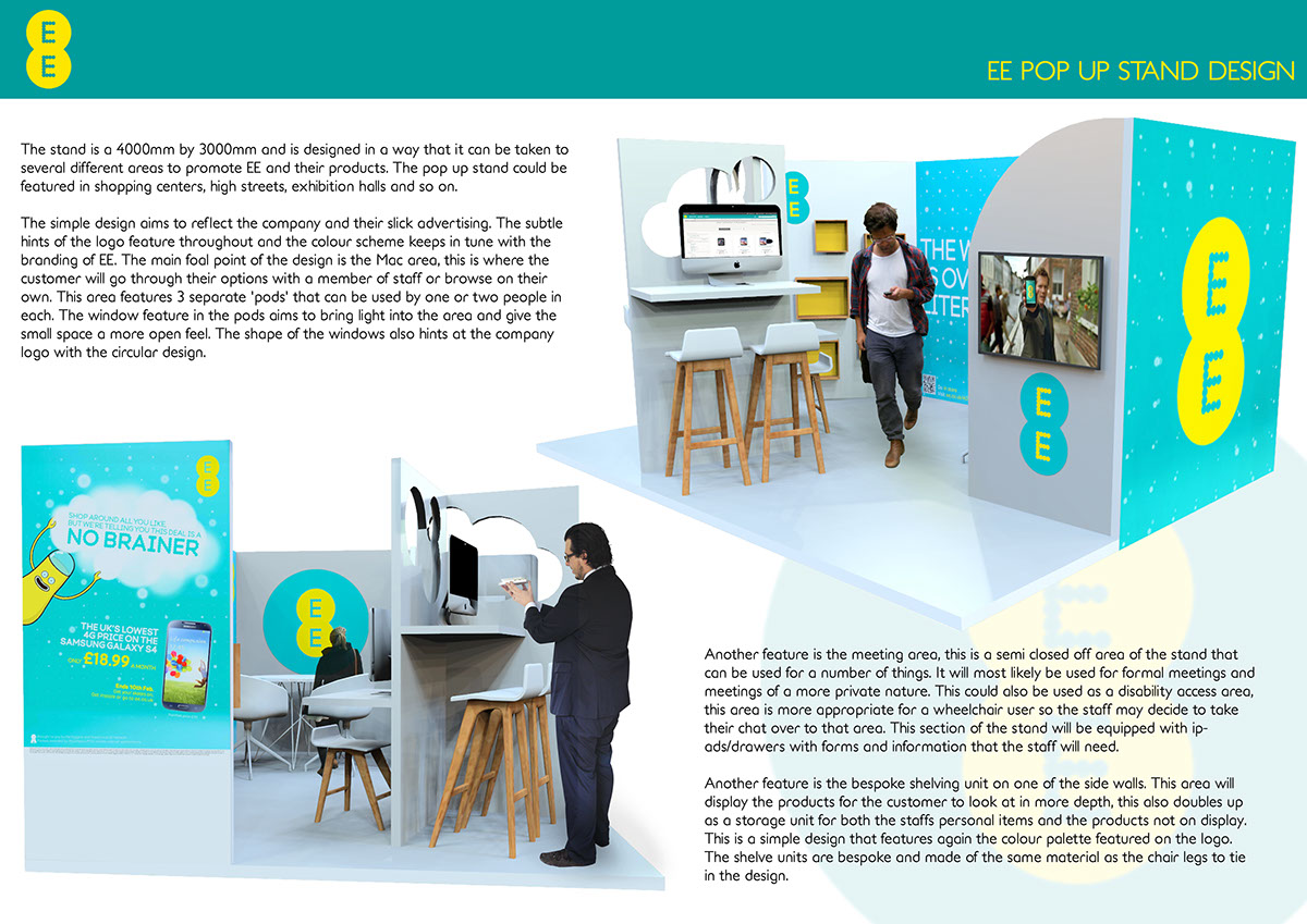 ee phone Product Display colour brand visual