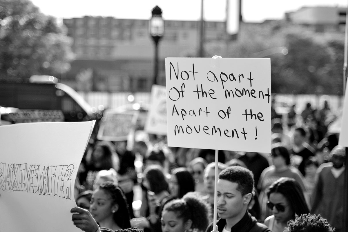 photo black and white Black Lives Matter Freddie Gray Baltimore maryland