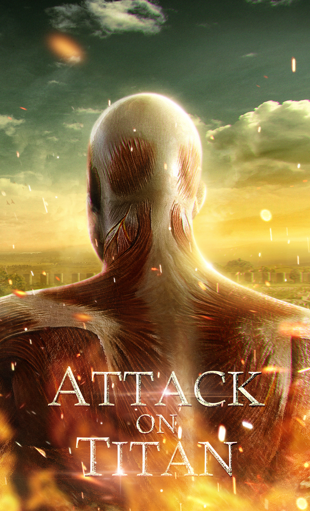 retouch digital art attack on titan