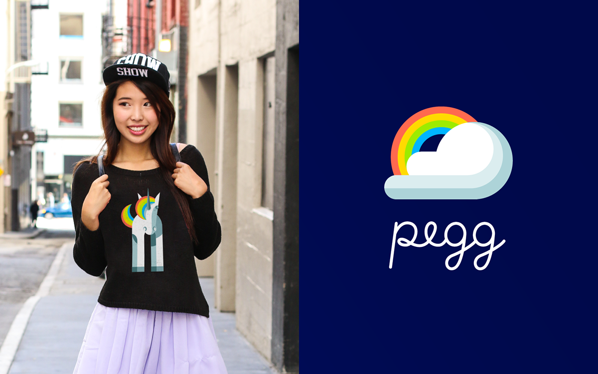 pegg unicorn mobile app Web desktop sparkles empathy