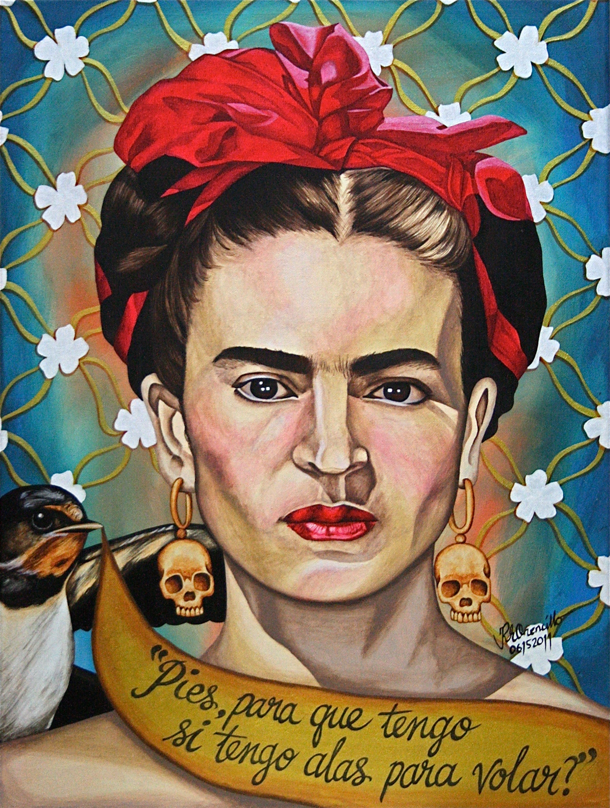 Фрида Кало картины череп