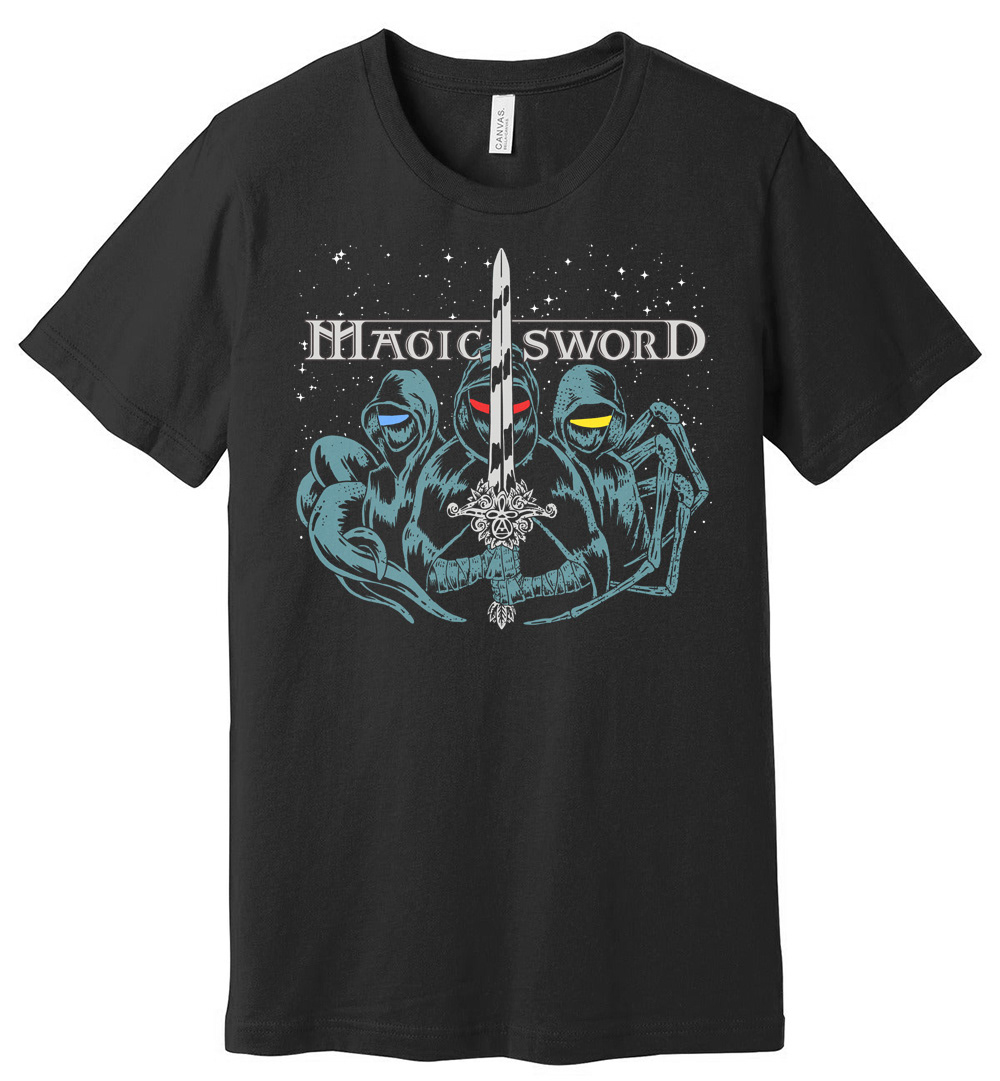apparel band magic sword Merch t-shirt tshirt