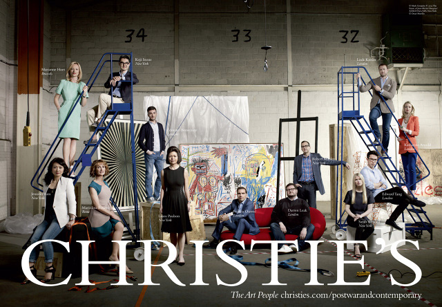 christie's The Art People interactive Documentary  microsite cinemagraphs considered design Attention To Detail ux