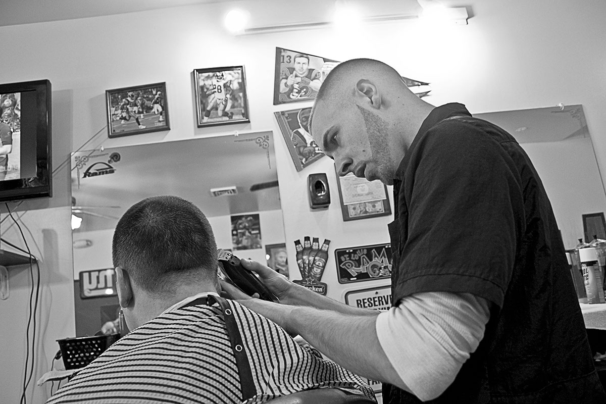 josh  Jevons  broadway barbershop rensselaer Web design graphic logo New York