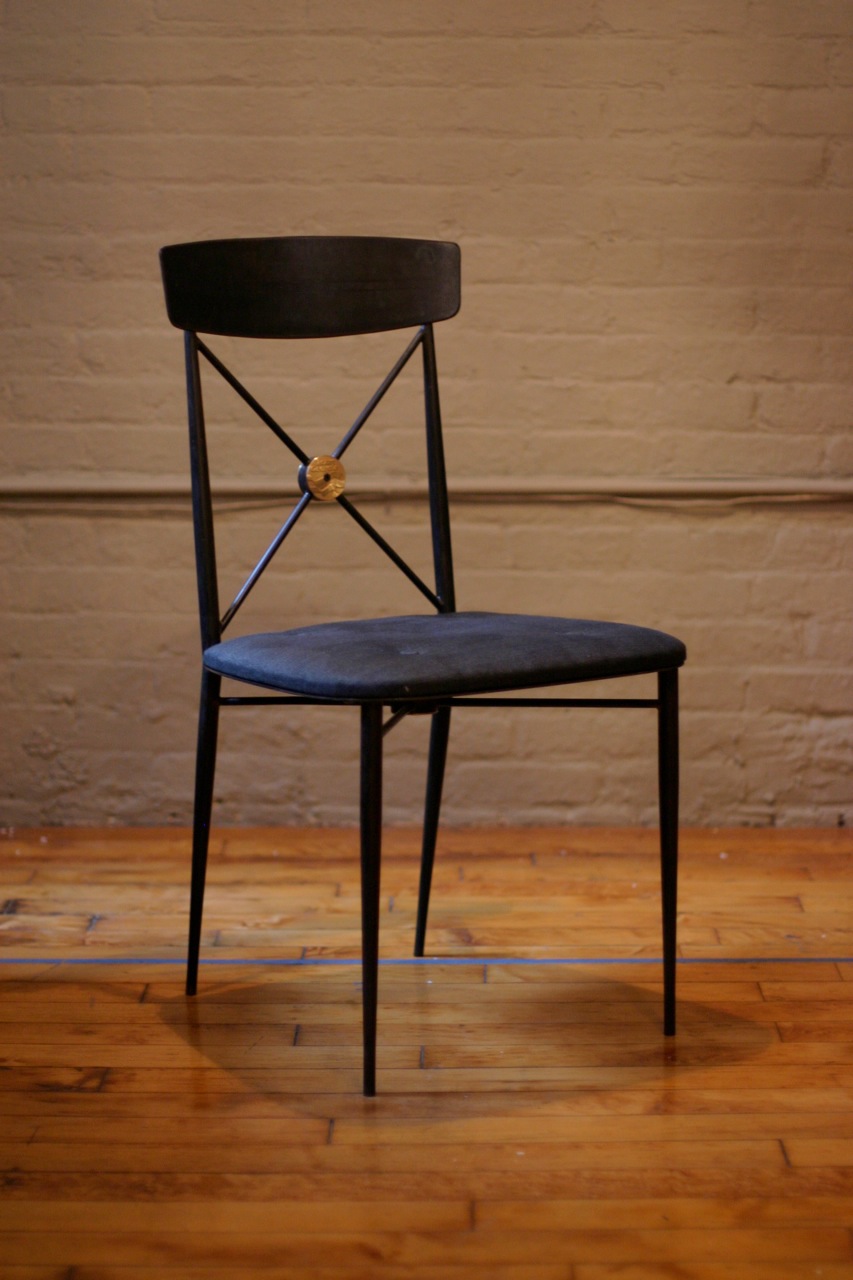 Jason Wu furniture Collaboration Raw Steel lighting upholstery Bicycle Tubes canvas risd