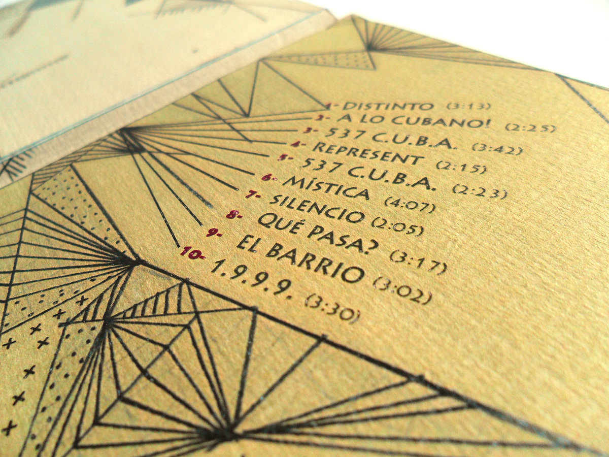 Orishas mistica CD cover cuba ilustracion diseño gráfico ilustration graphics design Carolina Suárez